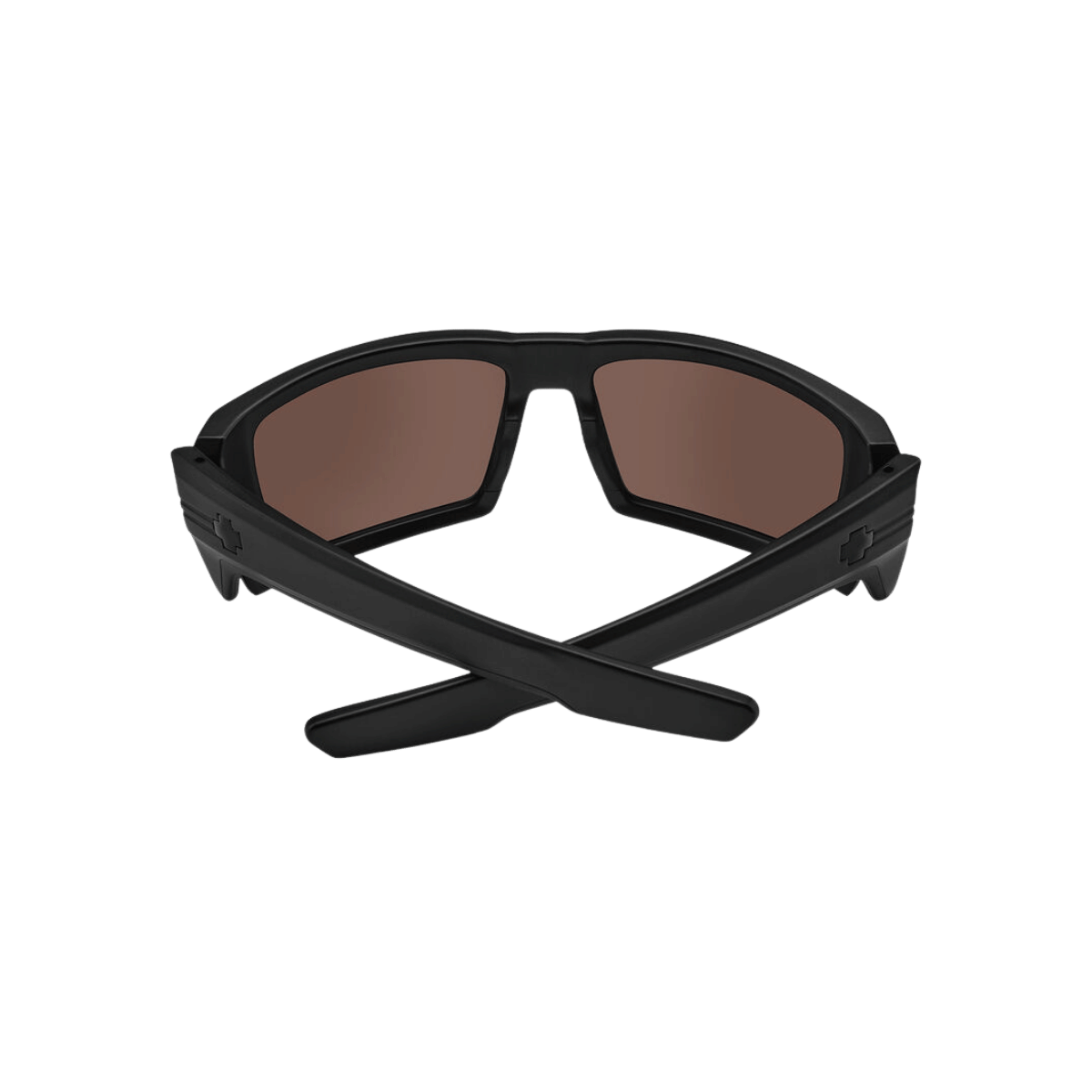 SPY REBAR SUNGLASSES - MATTE BLACK - BACK VIEW