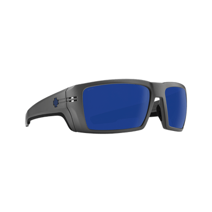 SPY REBAR SUN GLASSES - MATTE GUN METAL - RIGHT SIDE VIEW