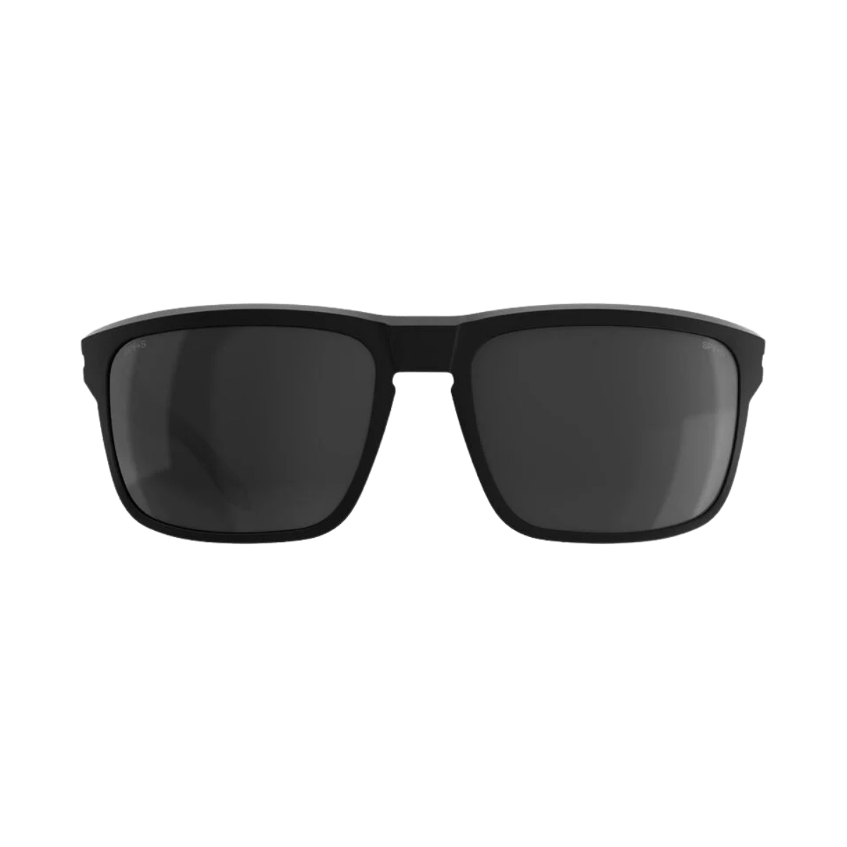 SPY REGION XL SUNGLASSES - SOFT MATTE BLACK - FRONT VIEW