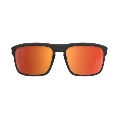SPY REGION XL SUNGLASSES - TRANSLUCENT MATTE BLACK - FRONT VIEW