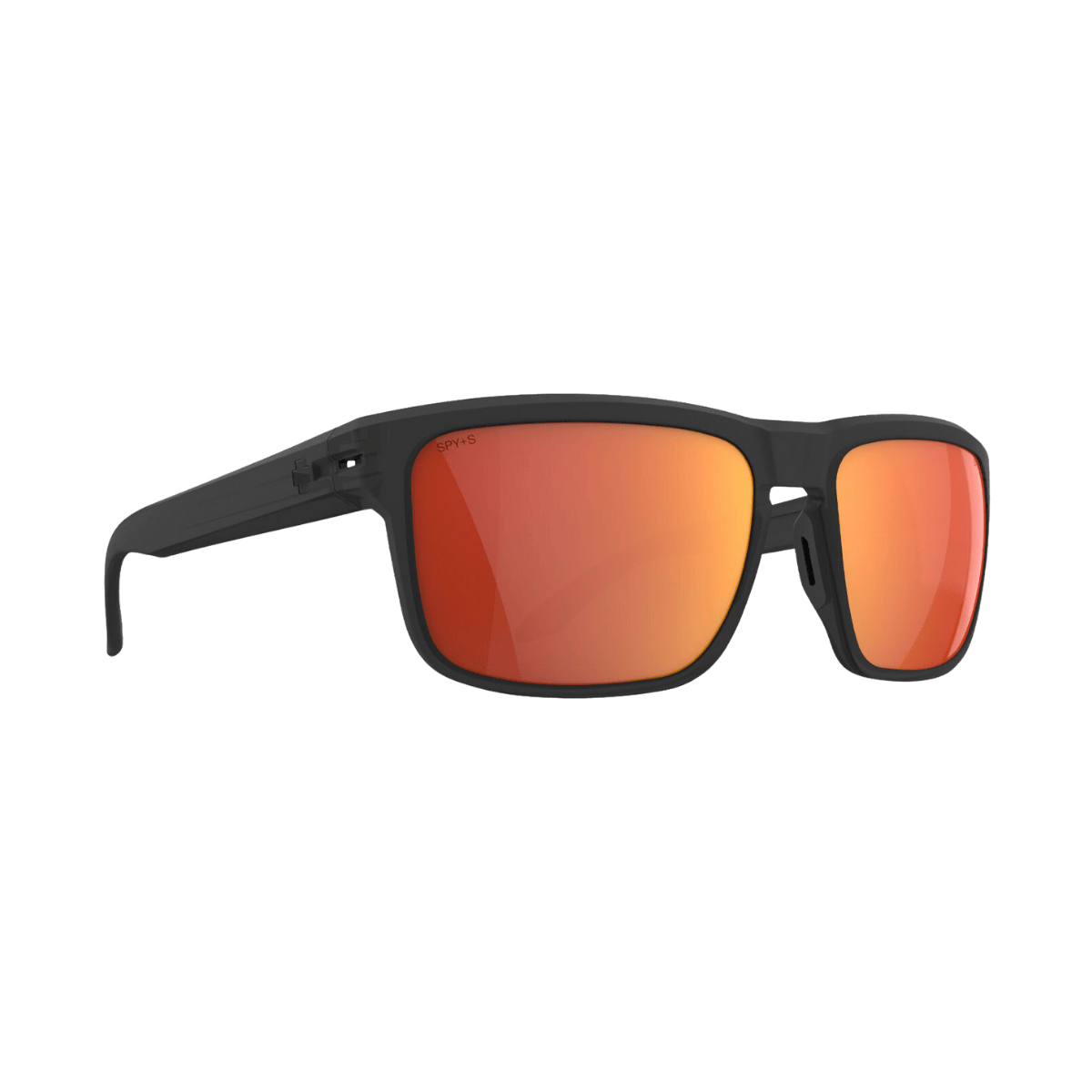 SPY REGION XL SUNGLASSES - TRANSLUCENT MATTE BLACK - RIGHT SIDE VIEW