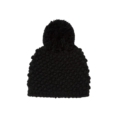 SPYDER BRR BERRY BLACK HAT - BACK VIEW