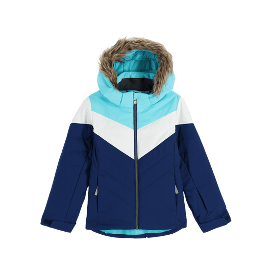 SPYDER LOLA GIRLS SKI JACKET - ABYSS