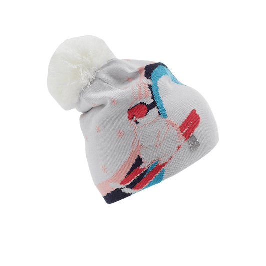 SPYDER GIRLS SKI BUNNY HAT - WHITE