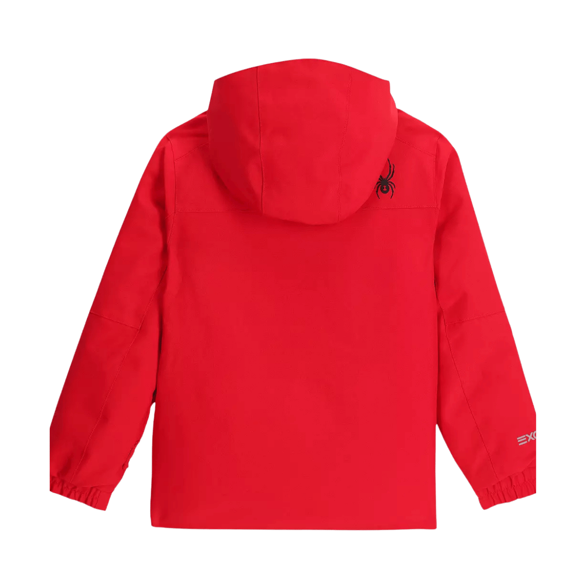 SPYDER KIDS' SLASH JACKET - SPYDER RED - BACK VIEW