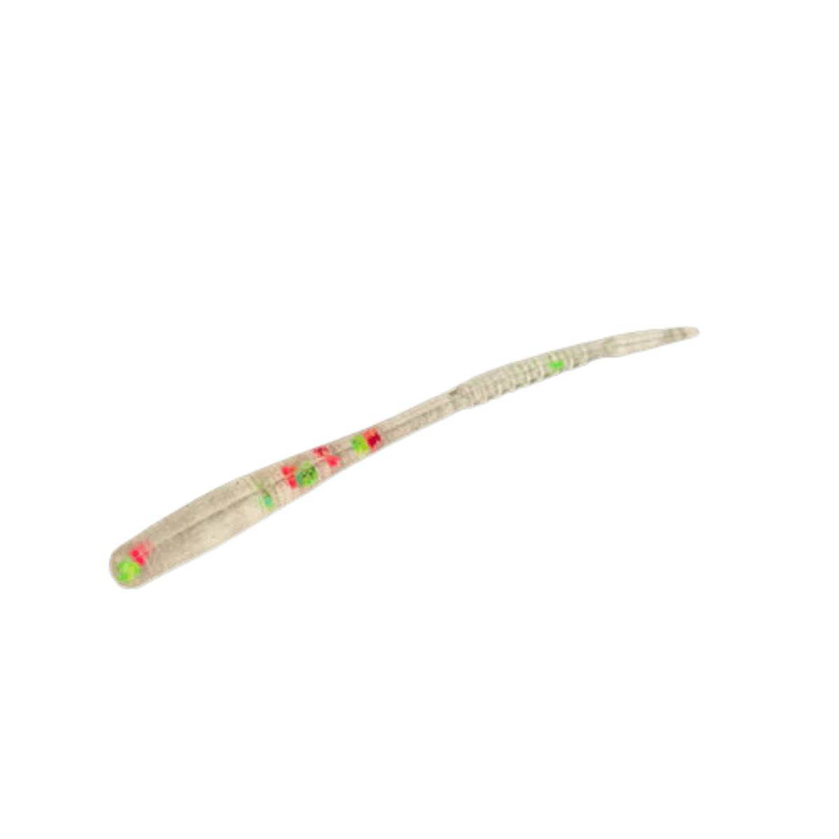 FISH DADDY SPYRO TAIL BIOSILICONE GLOW PLASTIC 1.96IN 16PK_CLEARHOLO