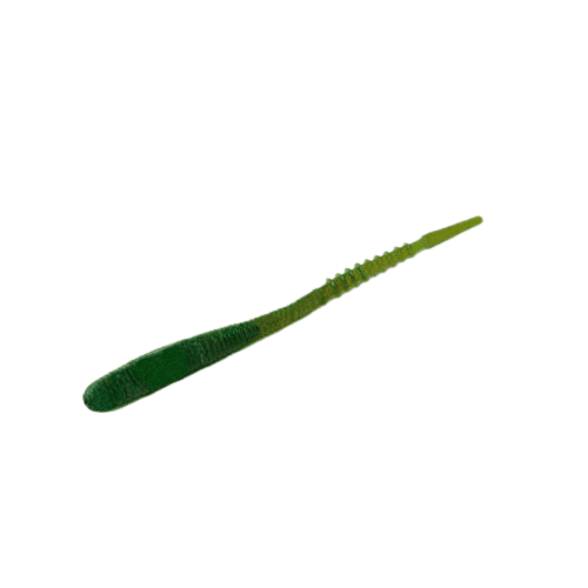 FISH DADDY SPYRO TAIL BIOSILICONE GLOW PLASTIC 1.96IN 16PK_GREEN