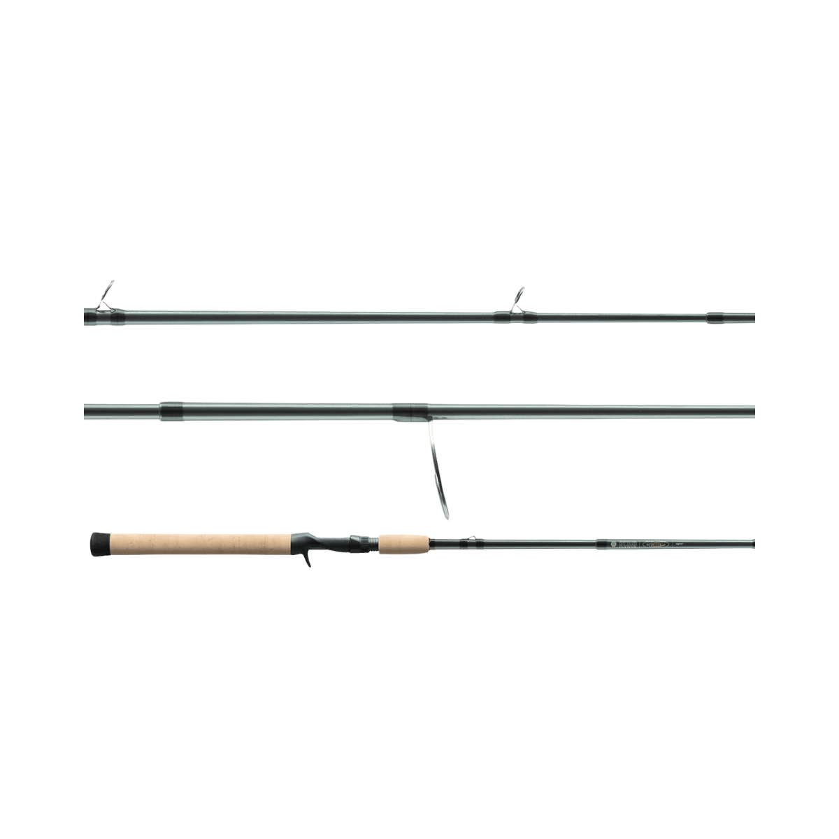 ST CROIX AVID TREK SPINNING ROD BLACK GREEN