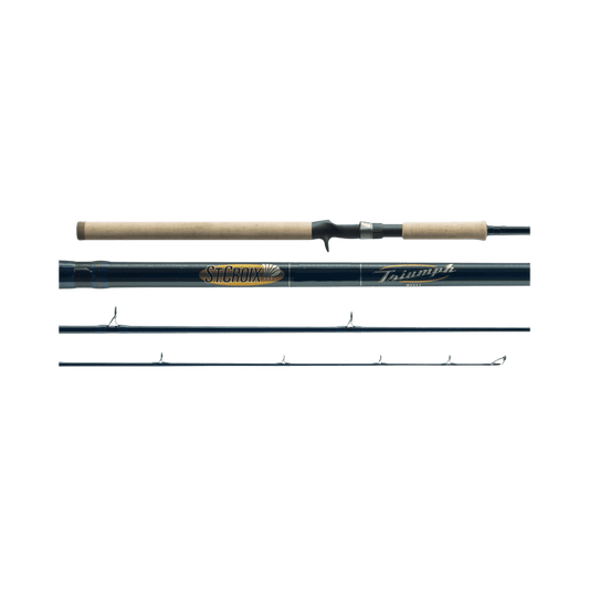 ST CROIX TRIUMPH MUSKY ROD GREEN