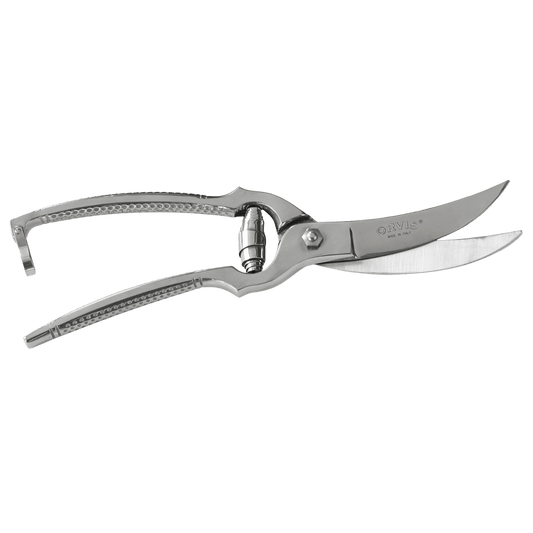 STAINLESS ORVIS GAME SHEARS - SILVER