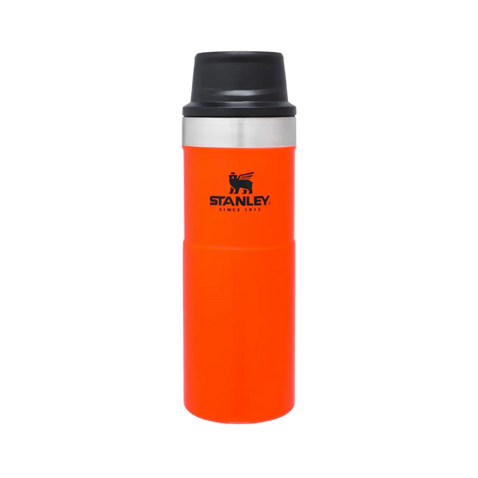 STANLEY TRIGGER ACTION TRAVEL MUG BLAZE ORANGE