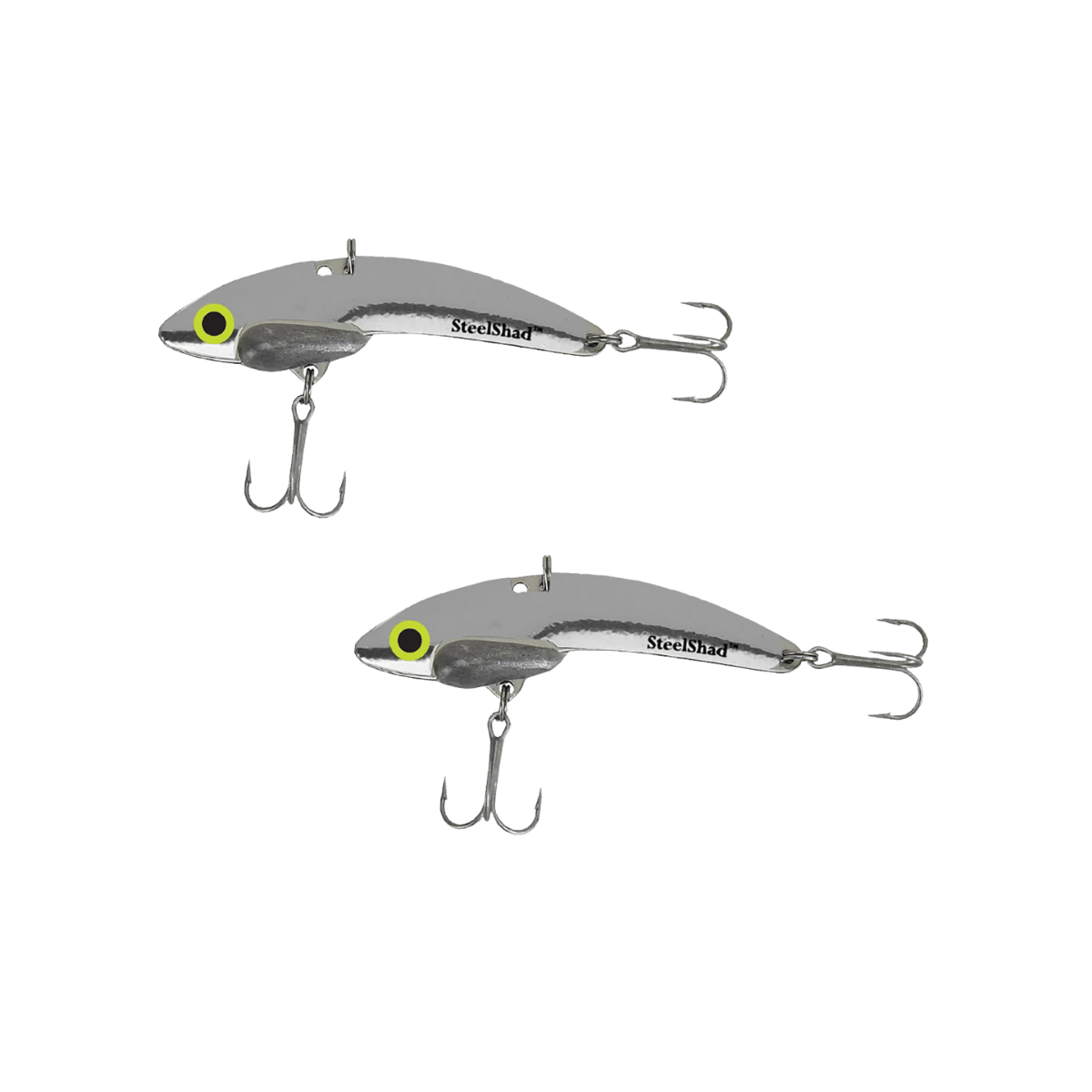 STEELSHAD FISHING CO MINI BLADE BAIT 2PK SILVER/CHROME