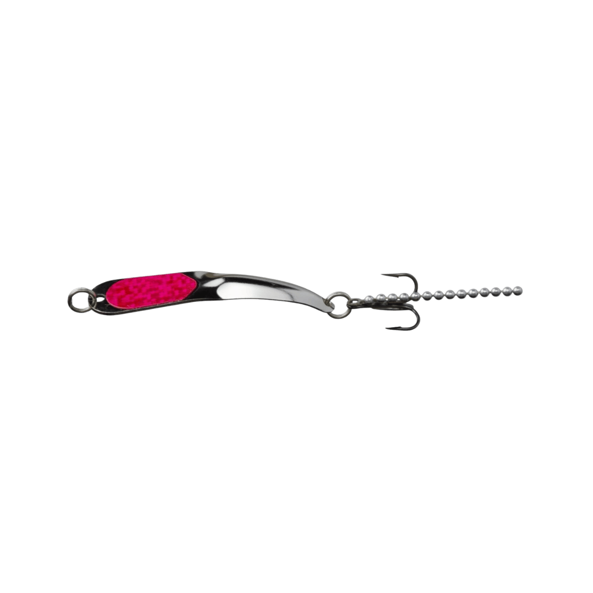 STEELY SPOON SIZE 2 SILVER HOT PINK