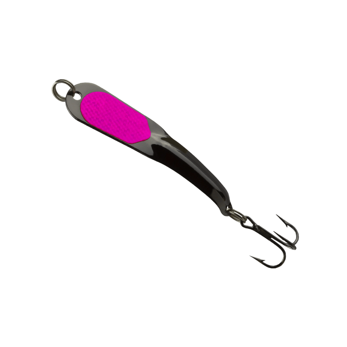 STEELY SPOON SIZE 2 BLACK HOT PINK