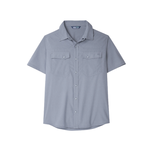STIO EDDY S/S SHIRT GRAY HEATHER
