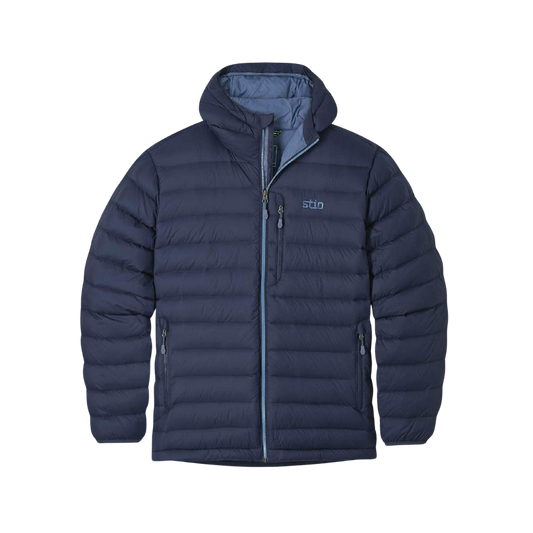 STIO HOMETOWN DOWN HOODED JKT MOUNTAIN SHADOW