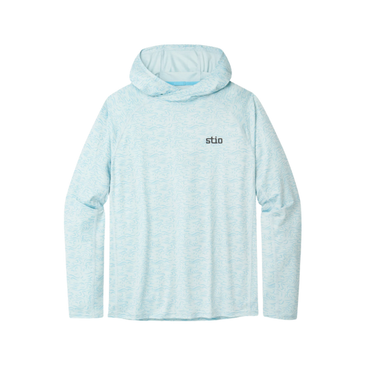 STIO HYLAS HOODED PULLOVER WINDCHILL CLOUDS
