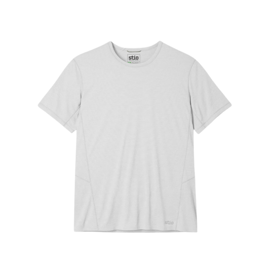 STIO LUCENT SHORT SLEEVE TEE QUIET GRAY HEATHER