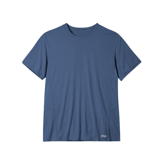 STIO LUCENT SHORT SLEEVE TEE VINTAGE INDIGO