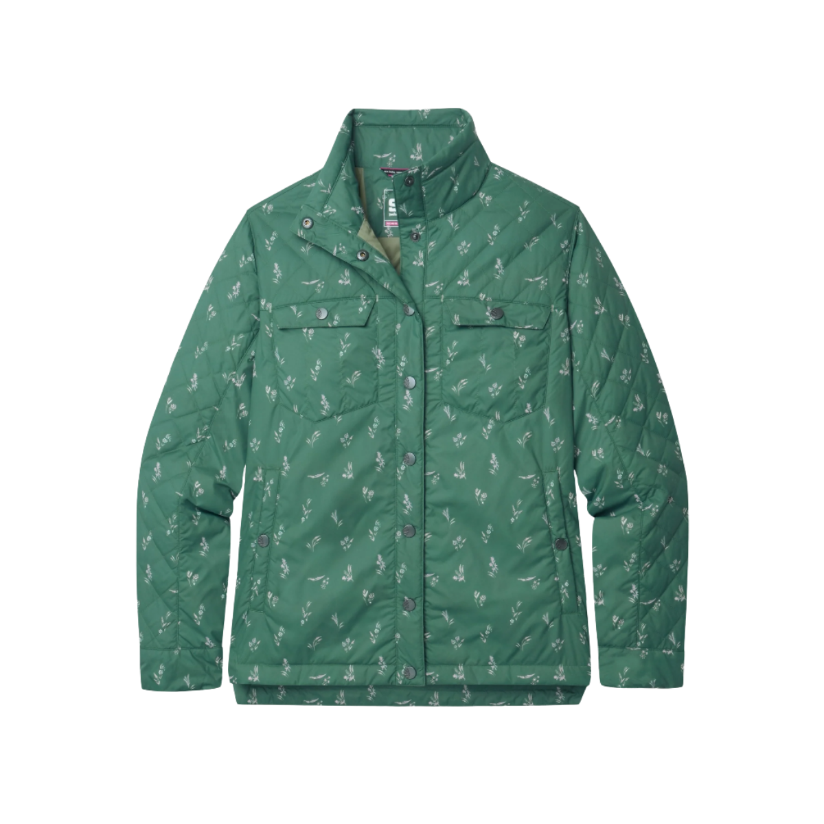 STIO W SKYCREST SNAP SHIRT FORESTLINE FLORAL