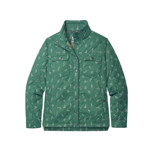 STIO W SKYCREST SNAP SHIRT FORESTLINE FLORAL