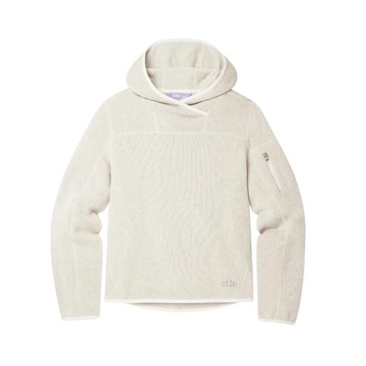 STIO W SWEETWATER FLEECE HOODIE MOUNTAIN GOAT HEATHER