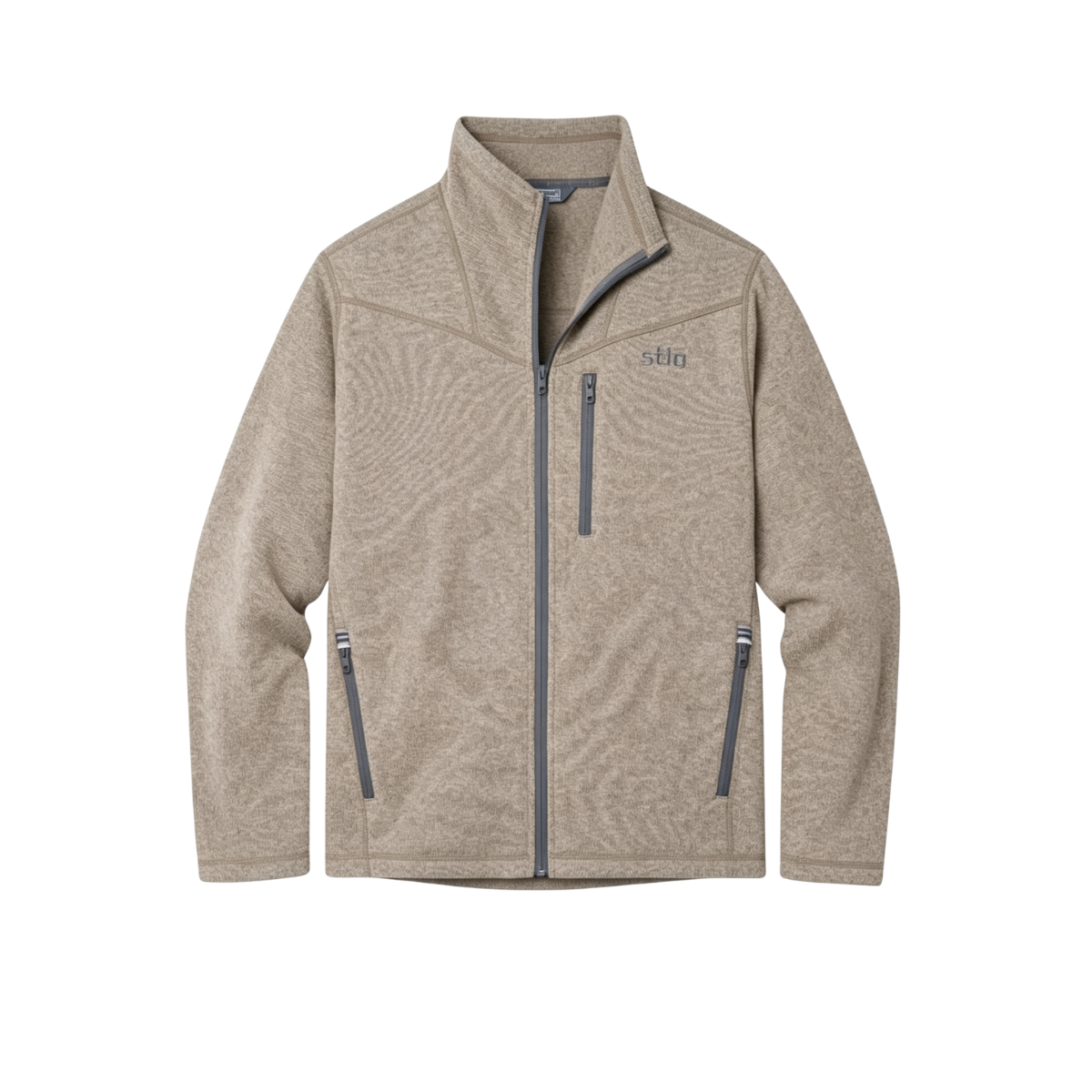 STIO WILCOX FLEECE JACKET RODEO DUST HEATHER