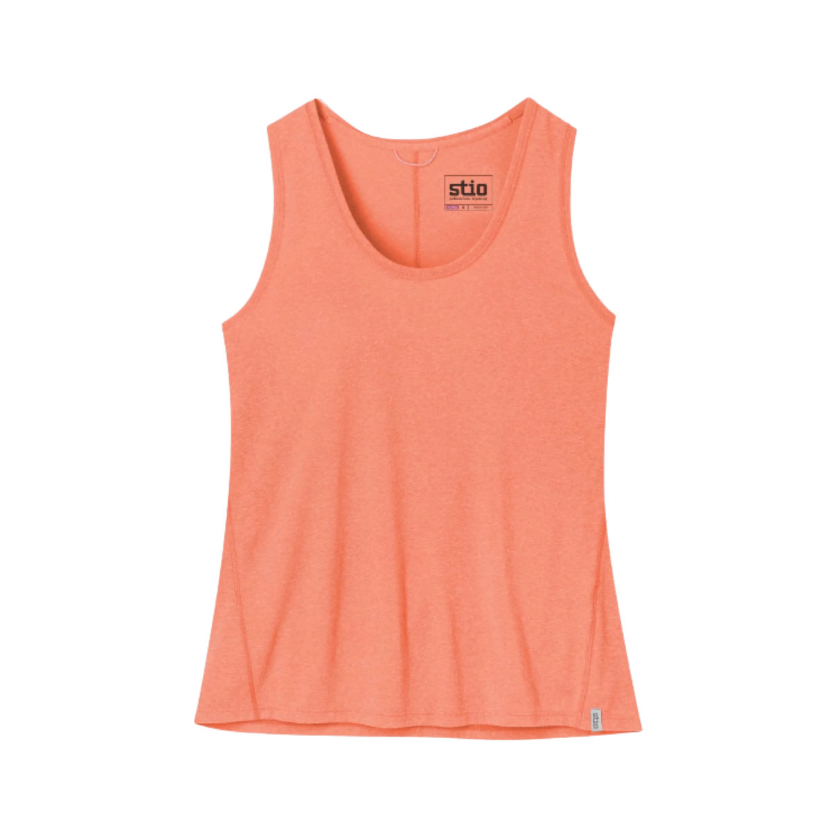 STIO WOMENS DIVIDE TANK EMBER HEATHER