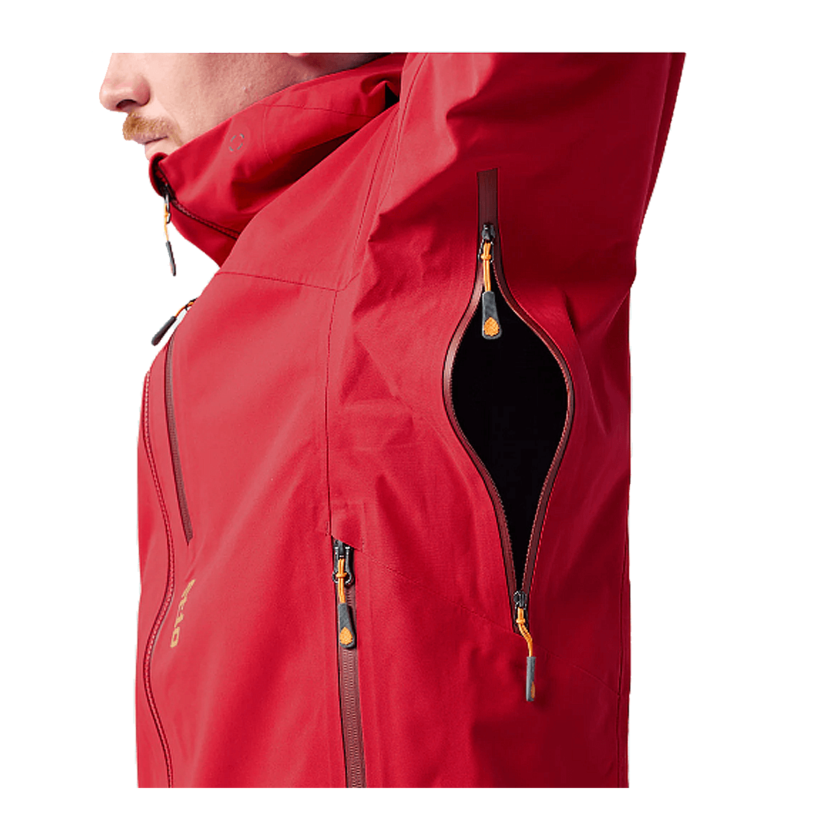 STIO MEN'S ENVIRON XT JACKET - BLAZING - PIT ZIP