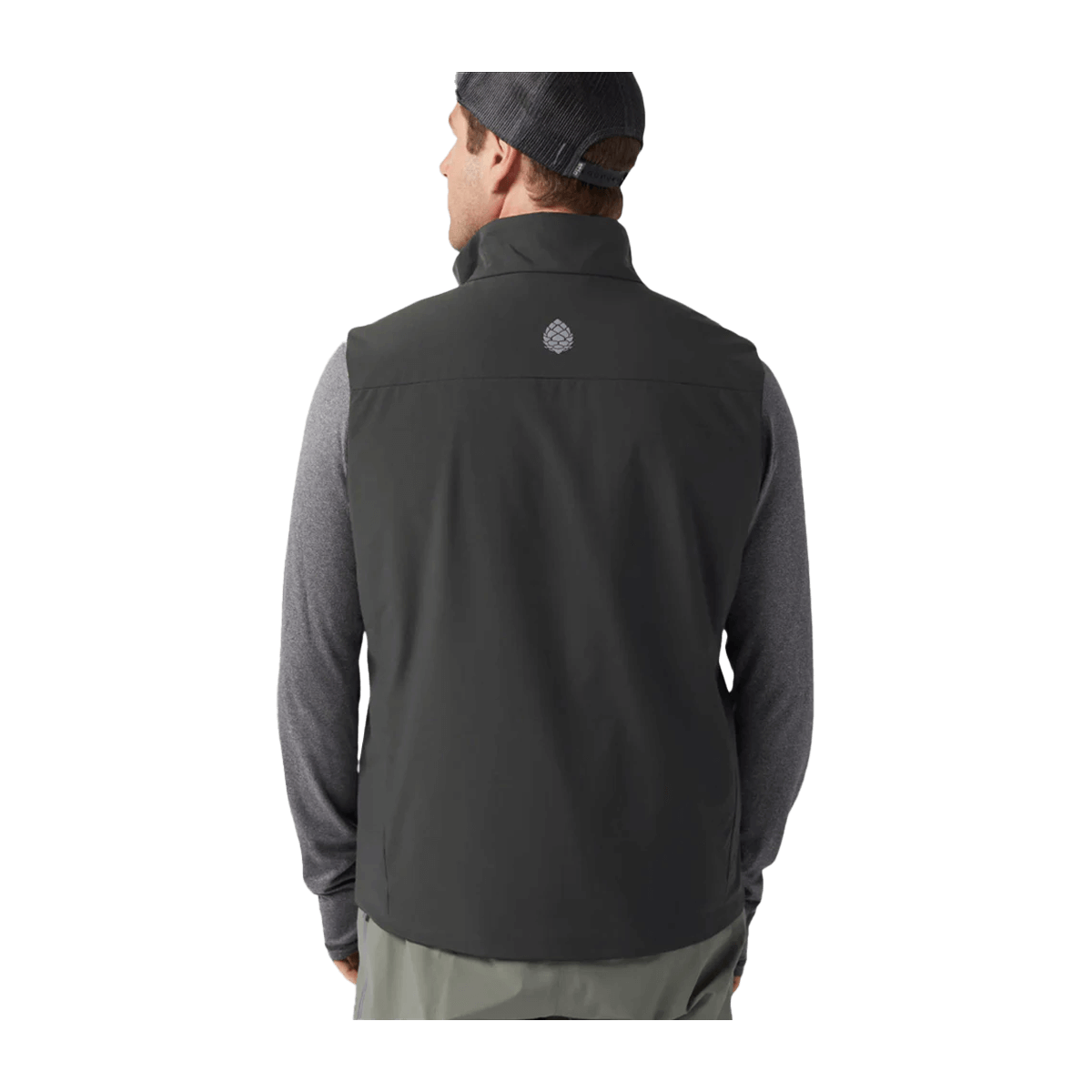 STIO MEN'S FERNOS INSULATED VEST - ABYSS - ON MODEL BACK