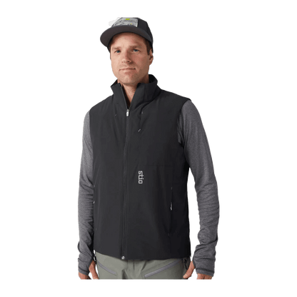 STIO MEN'S FERNOS INSULATED VEST - ABYSS - ON MODEL FRONT