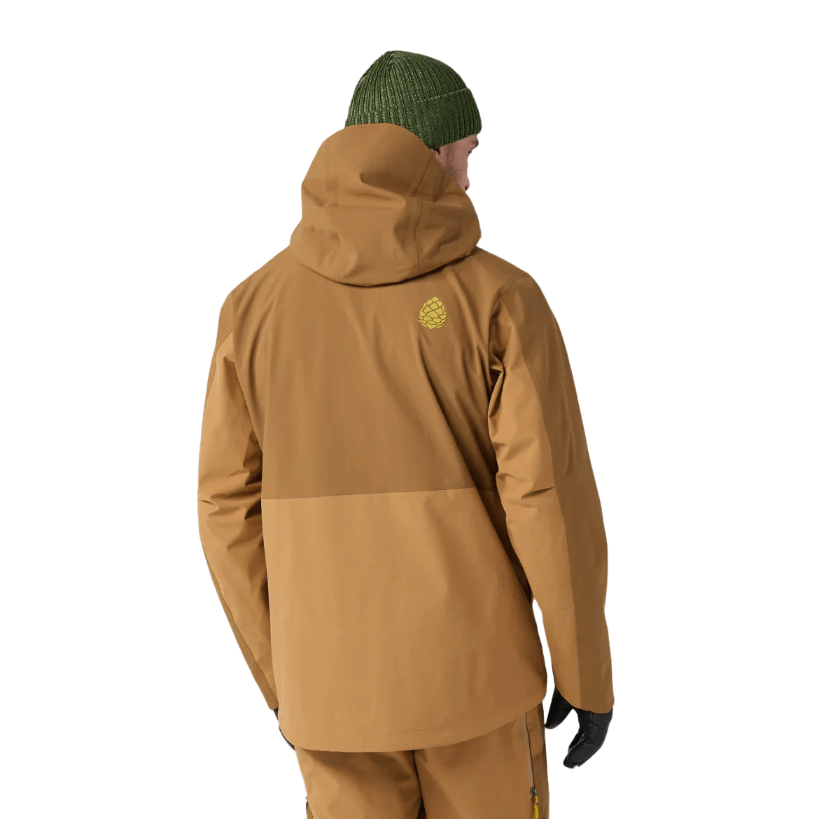STIO MEN'S SKYRIDER JACKET - MUDSLIDE CHIPMUNK - BACK VIEW