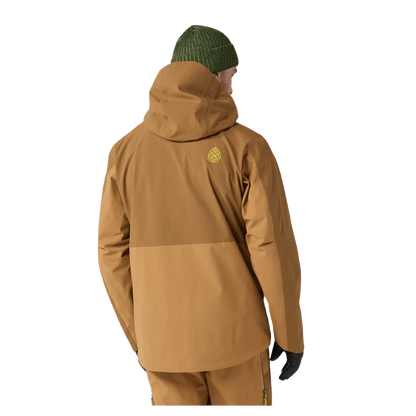 STIO MEN'S SKYRIDER JACKET - MUDSLIDE CHIPMUNK - BACK VIEW