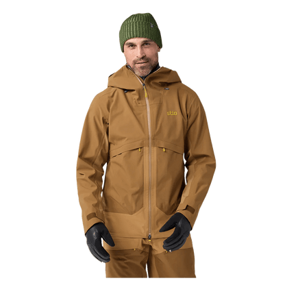 STIO MEN'S SKYRIDER JACKET - MUDSLIDE CHIPMUNK - FRONT VIEW
