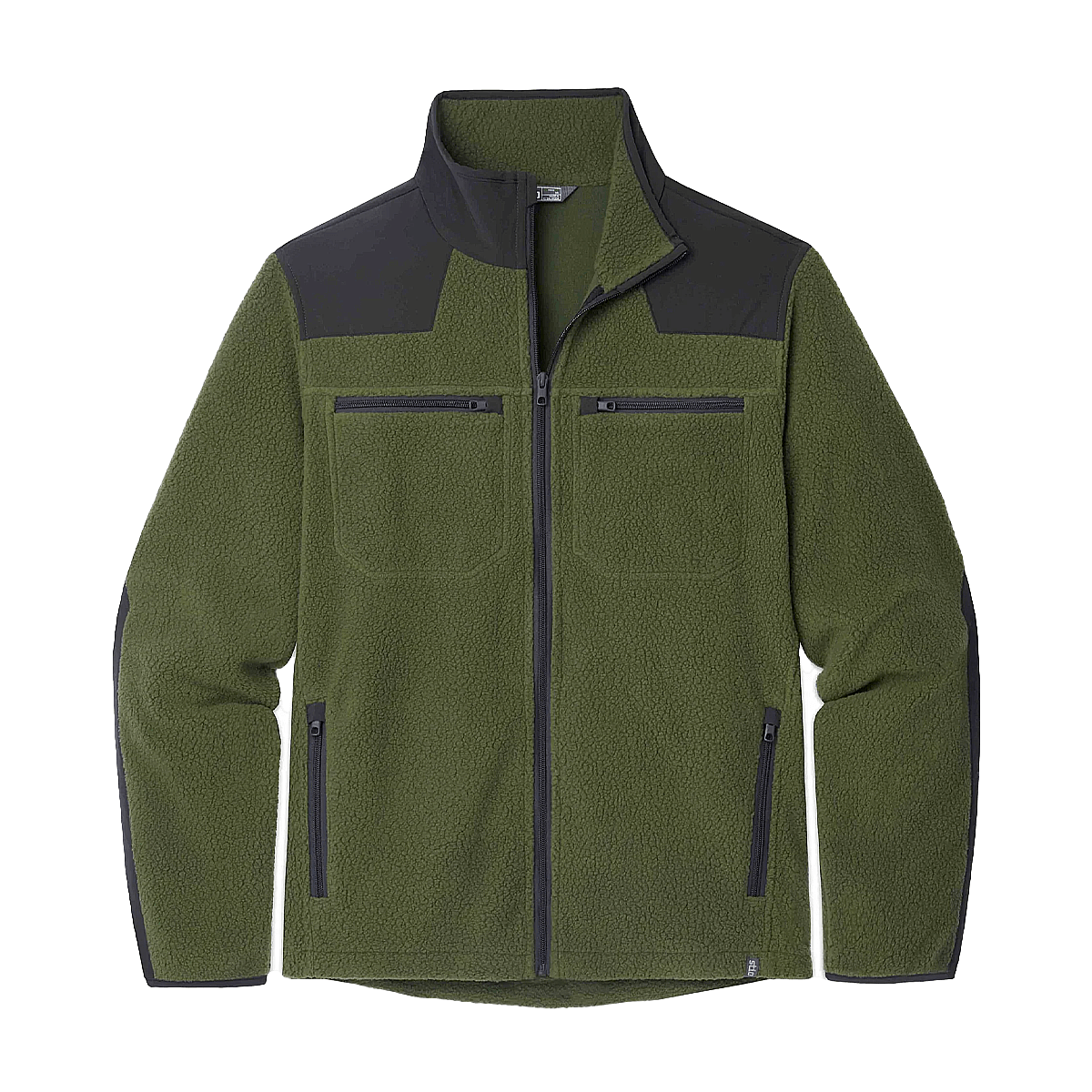 STIO RAWLINS FLEECE JACKET - PINE FOREST BOUNDARY BLACK