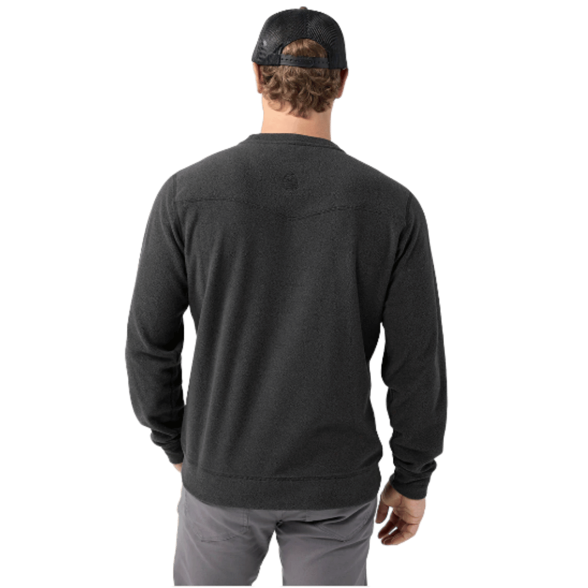 STIO TURPIN FLEECE CREW - ABYSS WW BACK