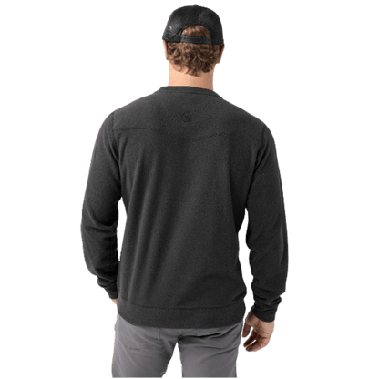 STIO TURPIN FLEECE CREW - ABYSS WW BACK