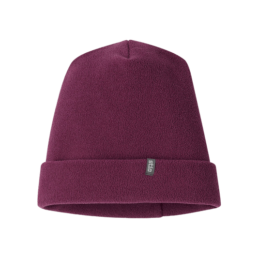 STIO TURPIN FLEECE CUFF BEANIE - AUBERGINE