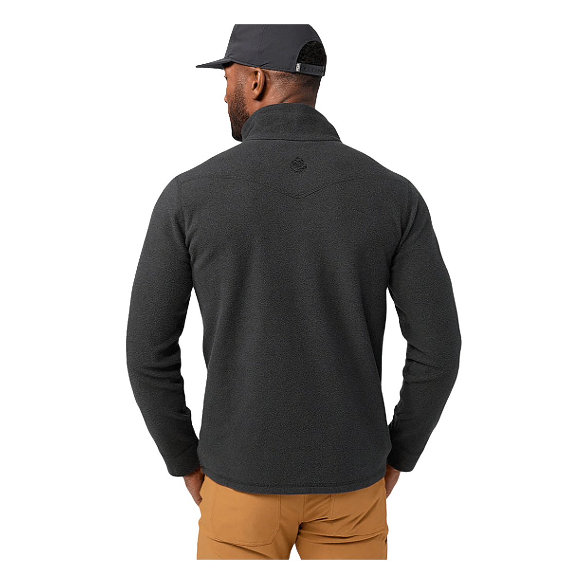 STIO TURPIN FLEECE HALF ZIP - ABYSS - BACK VIEW