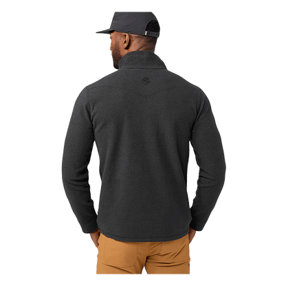 STIO TURPIN FLEECE HALF ZIP - ABYSS - BACK VIEW