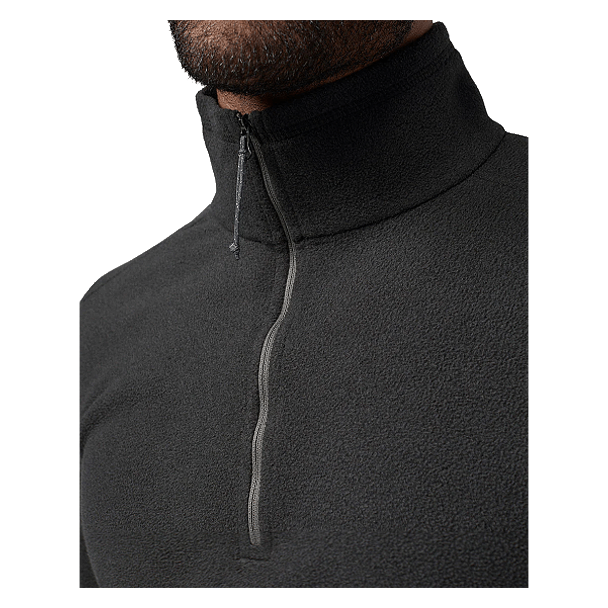 STIO TURPIN FLEECE HALF ZIP - ABYSS - COLLAR