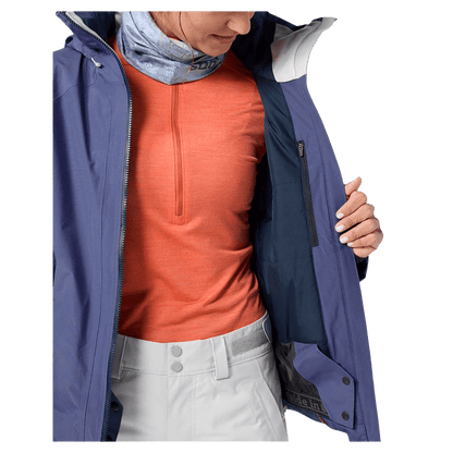 STIO WOMEN'S DOUBLECHARGE INS JACKET - NIGHTFALL -UNZIPPED