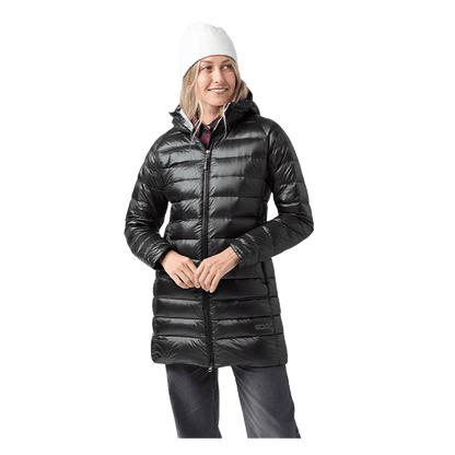 STIO WOMEN'S HOMETOWN DOWN PARKA - ABYSS MAGNET - FRONT VIEW