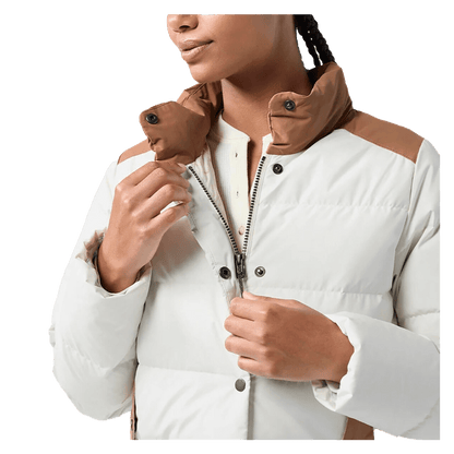 STIO WOMEN'S TURNBOLT DOWN JACKET - MOUNTAIN GOAT - COLLAR