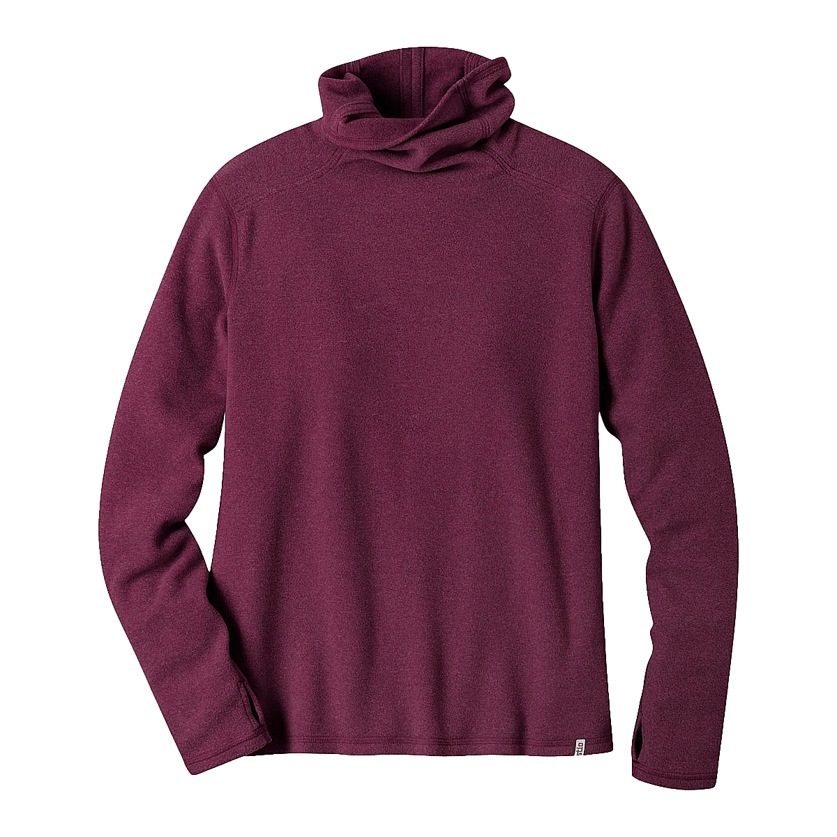 STIO WOMEN'S TURPIN FLEECE FUNNEL NECK - AUBERGINE