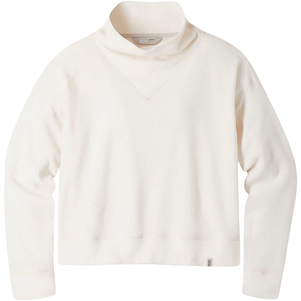 STIO WOMEN'S TURPIN FLEECE MOCKNECK - MOUNTAIN GOAT FRONT