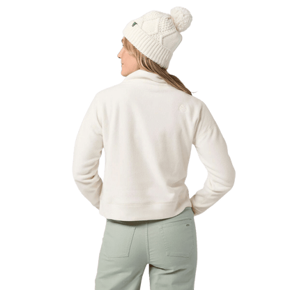 STIO WOMEN'S TURPIN FLEECE MOCKNECK - MOUNTAIN GOAT WW BACK