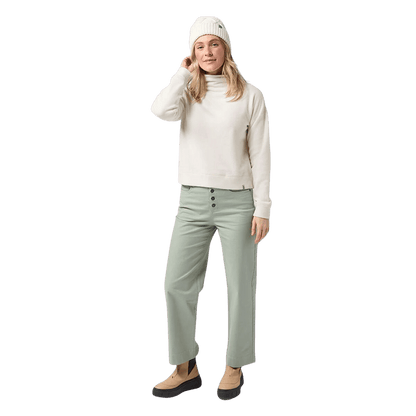 STIO WOMEN'S TURPIN FLEECE MOCKNECK - MOUNTAIN GOAT WW FRONT WHOLE ANGLE