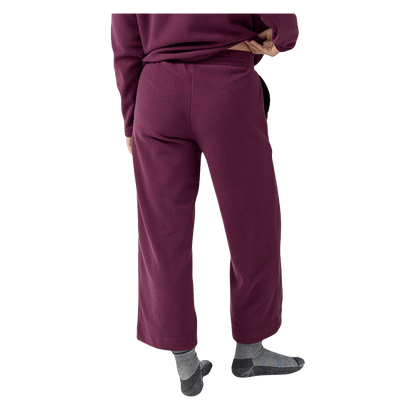 STIO WOMEN'S TURPIN FLEECE WIDE CROP PANT - BACK VIEW