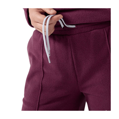 STIO WOMEN'S TURPIN FLEECE WIDE CROP PANT - CLOSE UP FABRIC